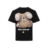 Barrow Kids T-shirt Nera con Stampa Retro per Bambini (retro)