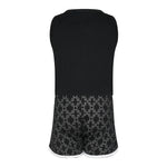 John Richmond Kids Completo Nero All-Over per Bambini
