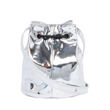 Diesel Kids Borsa Welltyx Lucida Argento per Bambine