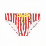 4Giveness Kids Slip rosso Fantasia a Righe per Bambini