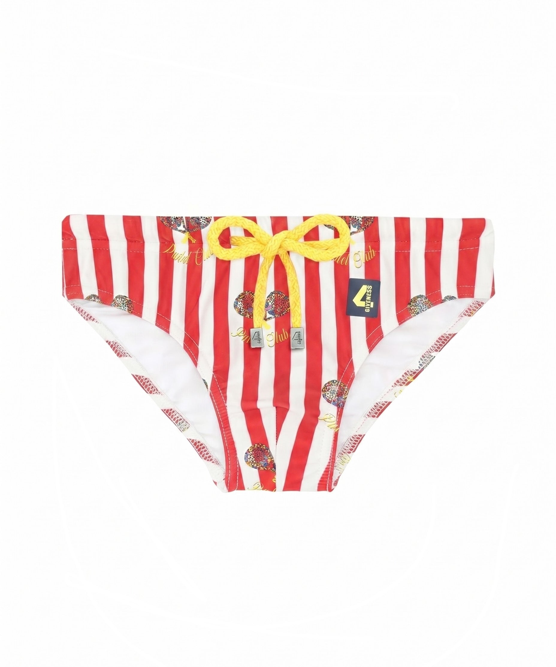 4Giveness Kids Slip Rosso Fantasia a Righe per Bambini