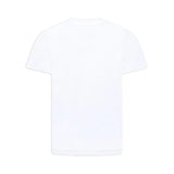 Dsquared2 Kids T-shirt Bianca con Logo Colorful per Bambini