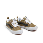 Vans Kids Knu Skool Verde Oliva/Nero per Bambini
