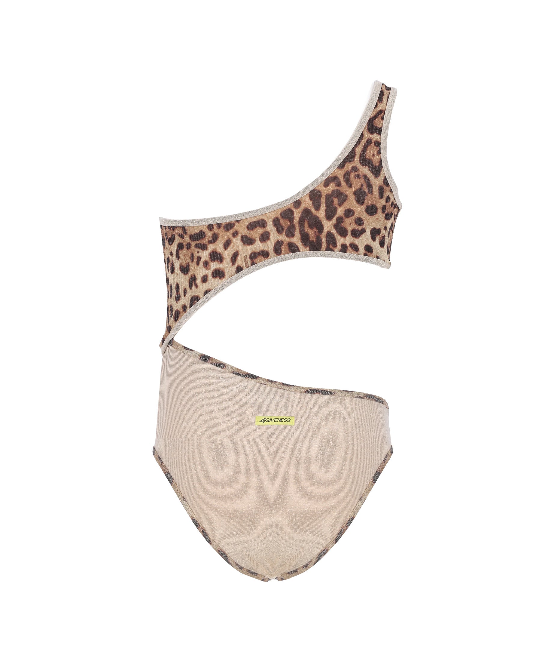 4Giveness Kids Costume Intero Leopardato per Bambine