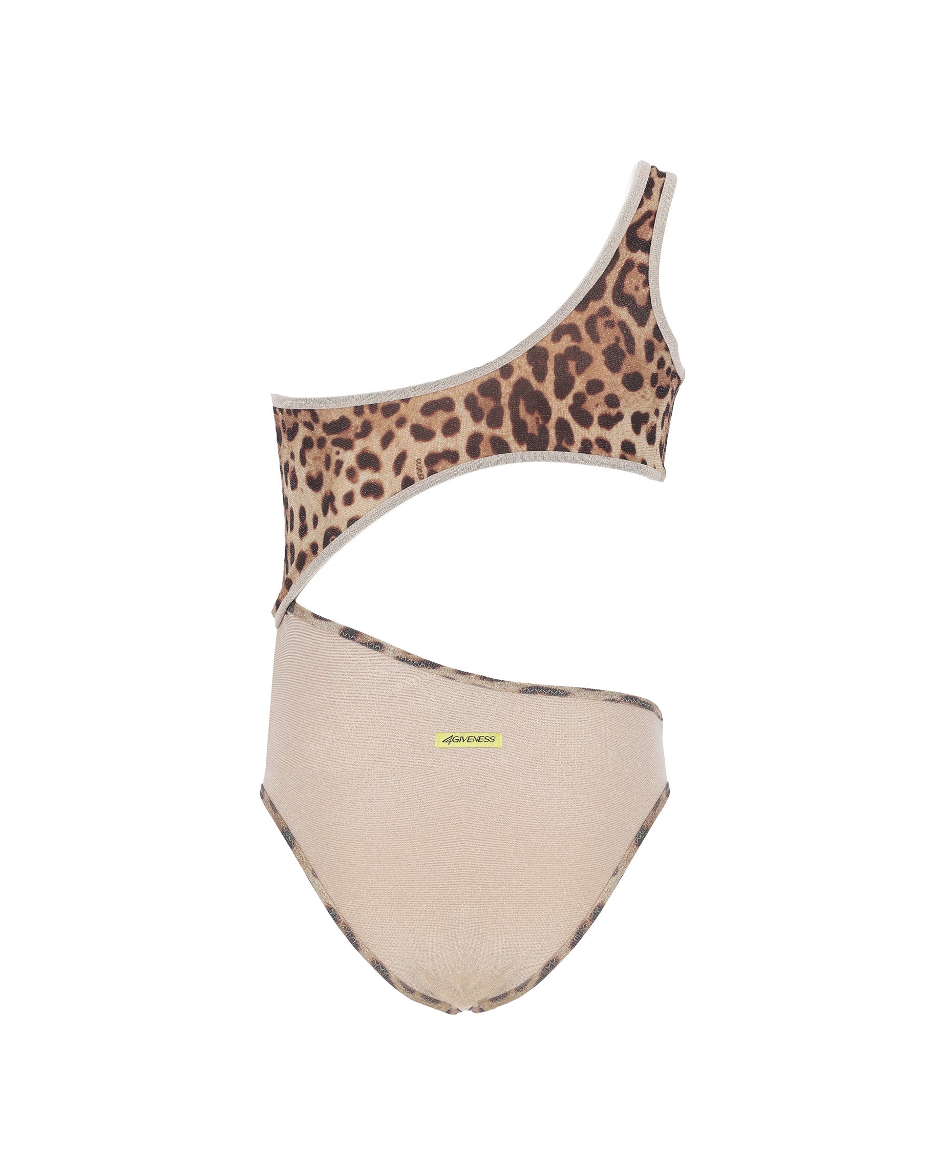 4Giveness Kids Costume Intero Leopardato per Bambine