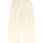 Yes London Kids Pantalone Beige con Coulisse per Bambini