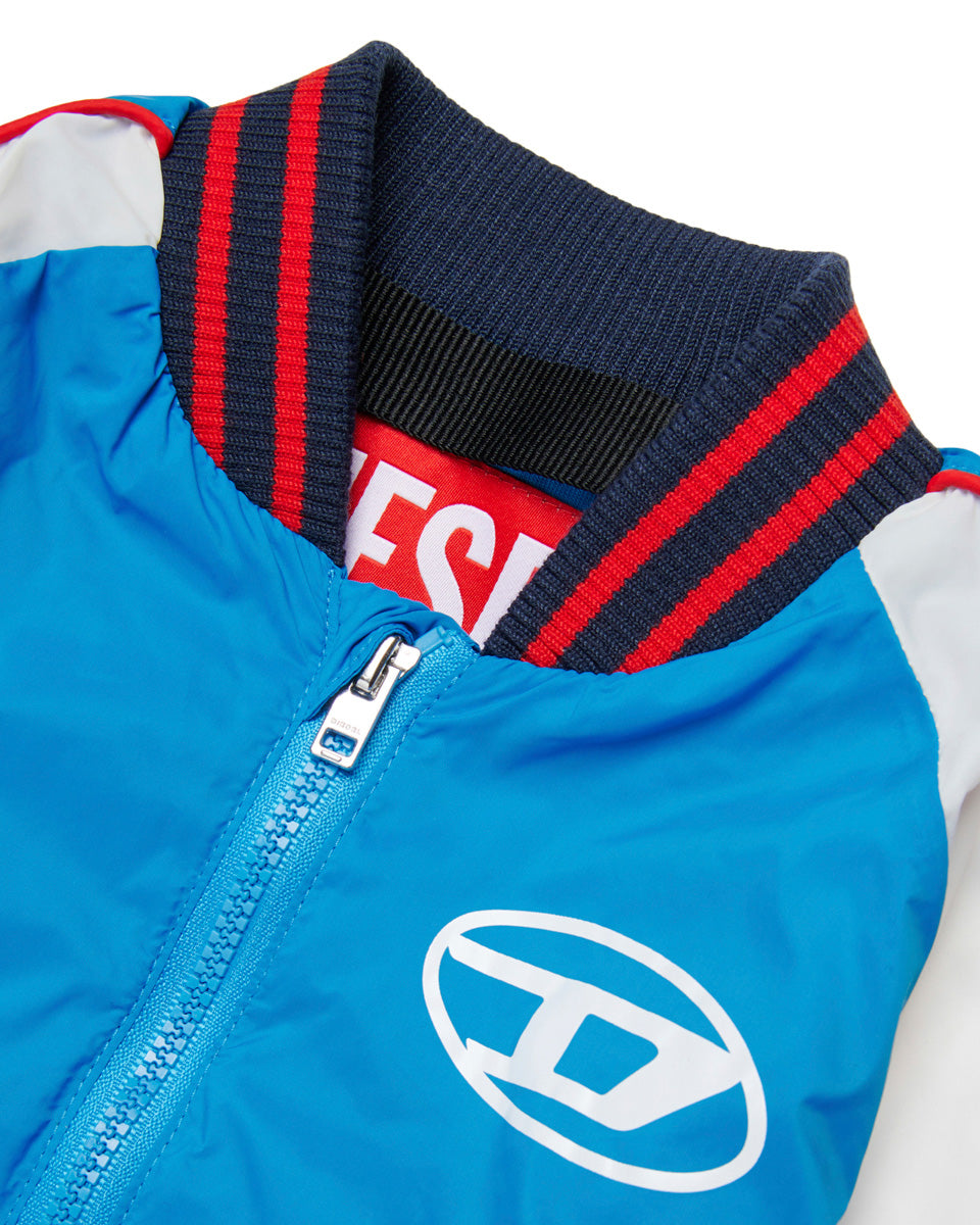Diesel Kids Giubbino Multicolor Sottile per Neonati