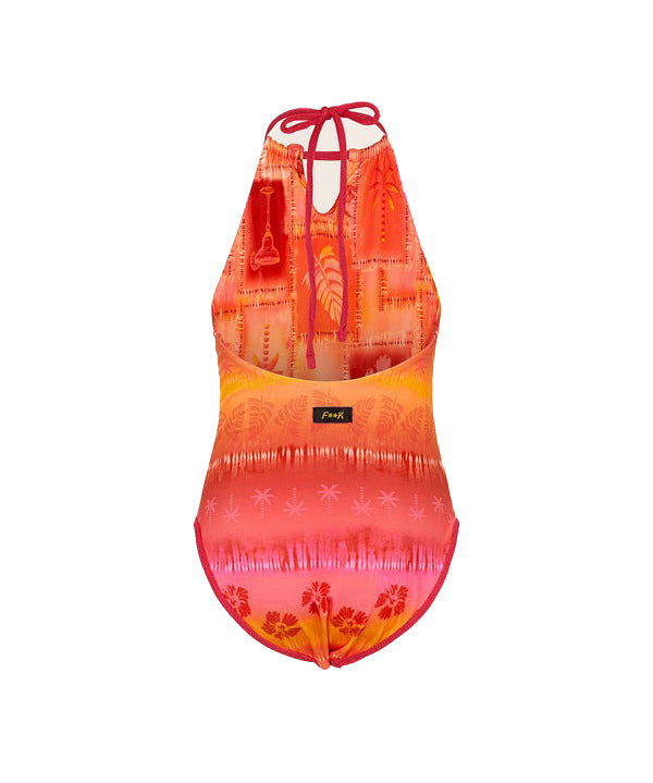Effek Costume Monokini Fantasia Italian Vacations Reversibile per Bambine
