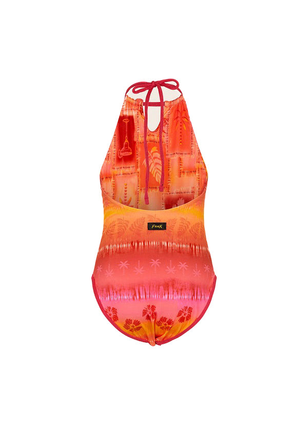 Effek Costume Monokini Fantasia Italian Vacations Reversibile per Bambine