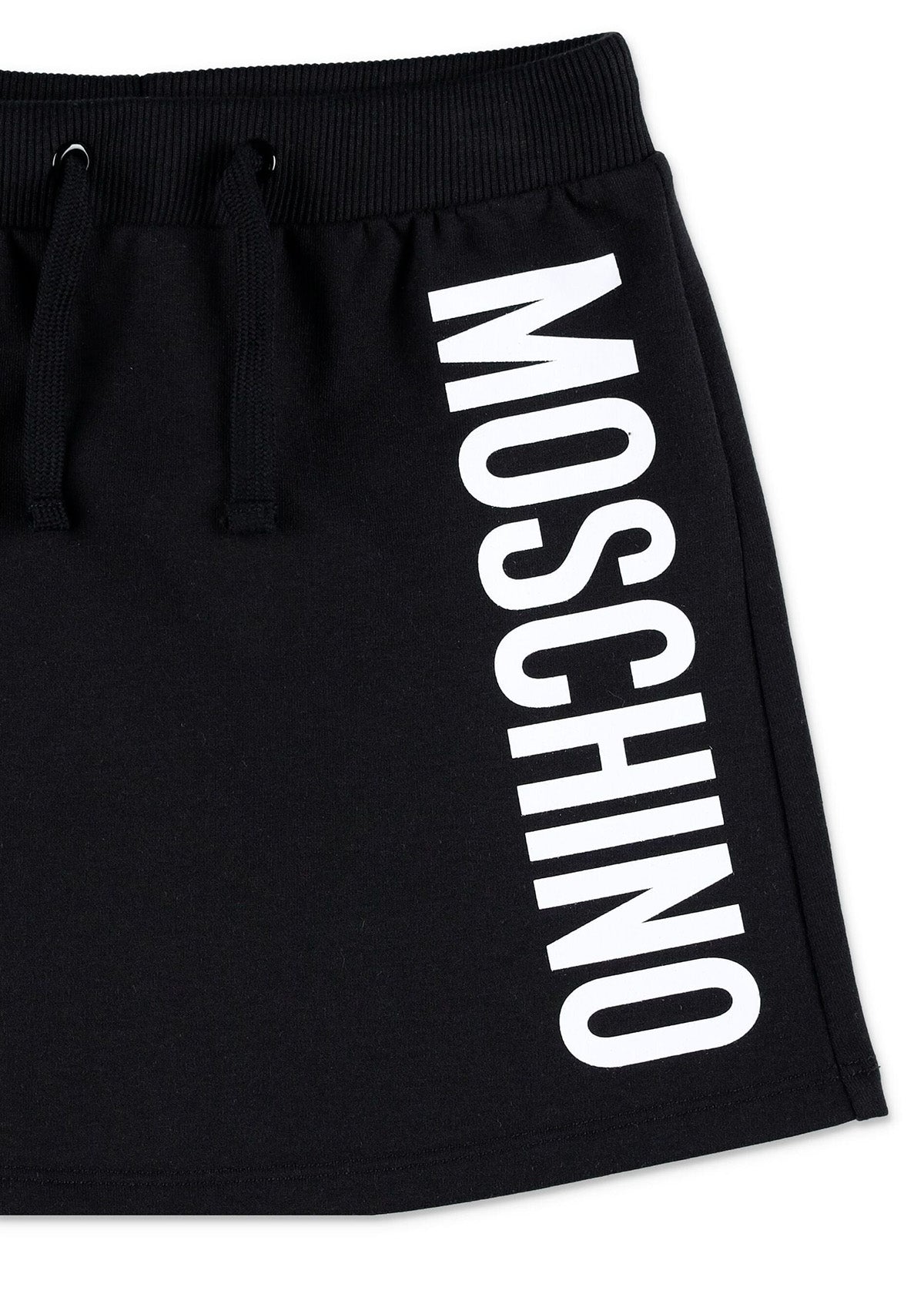 Moschino Kids Gonna Nera con Logo per Bambine