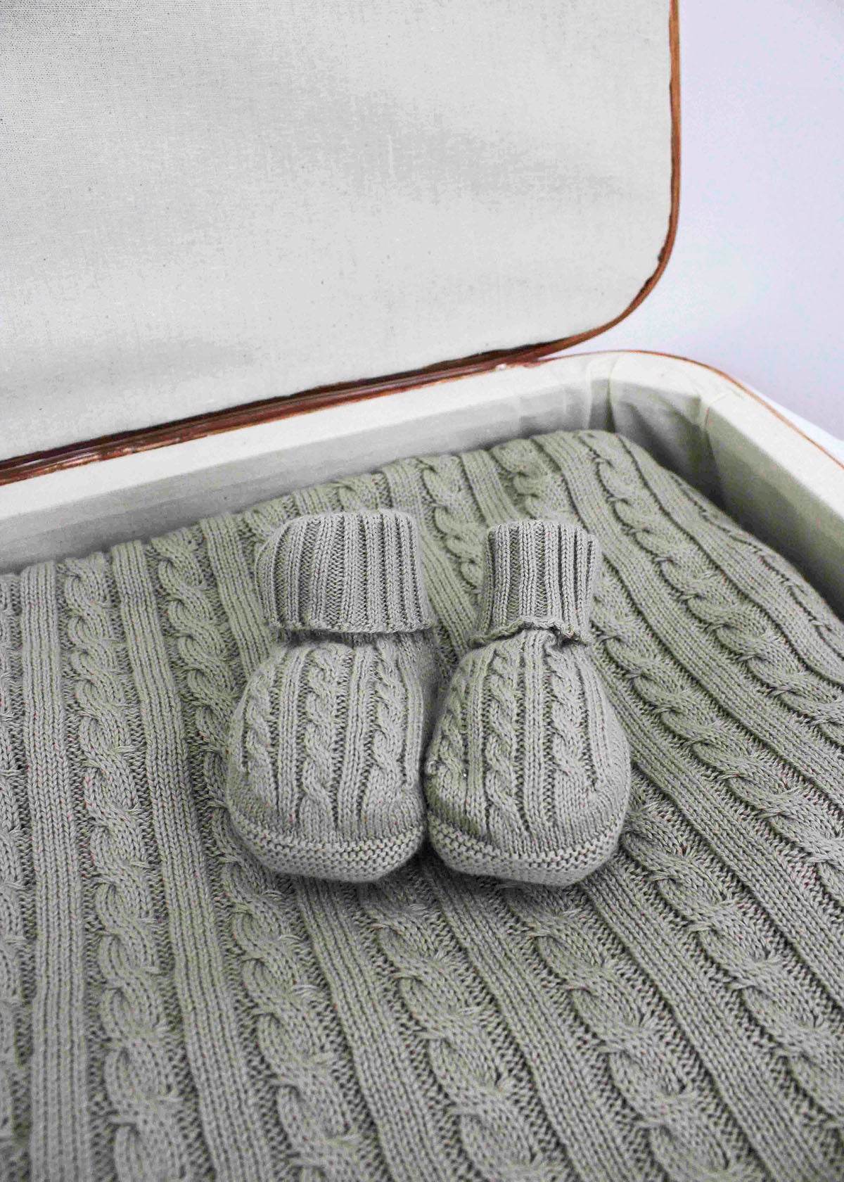 Le Coconne Scarpine Beige per Neonati