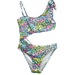 4GIVENESS Costume Monokini Multicolor per Bambine