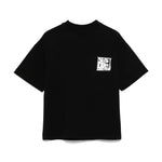 Yes London T-shirt Nera con Logo per Bambini