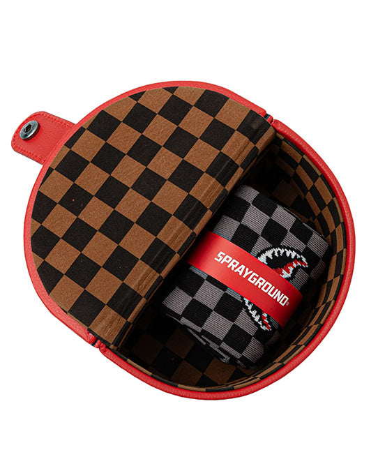 Sprayground Kids Calzino Nero con Logo per Bambini