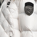 Blauer Kids Giubbino Bianco a Rombi per Bambine