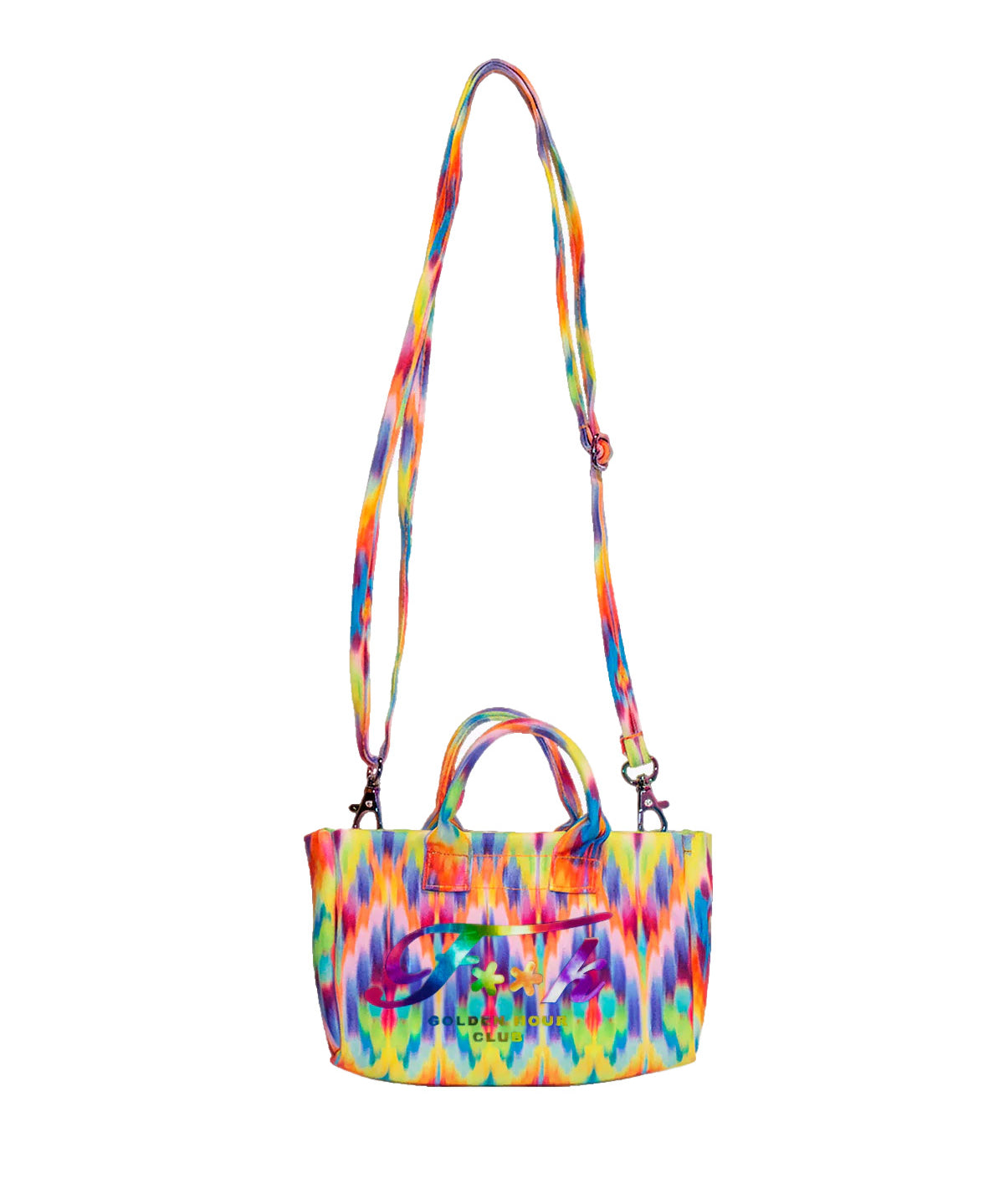 F**K Kids Mini Borsa Mare Multicolor con Logo per Bambine