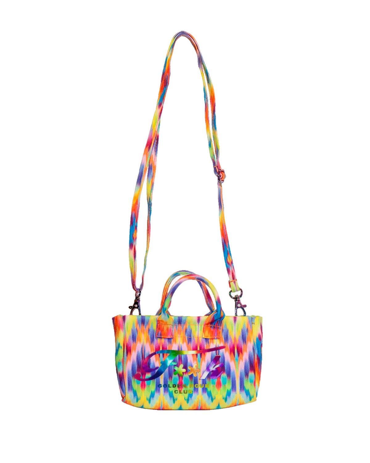 F**K Kids Mini Borsa Mare Multicolor con Logo per Bambine