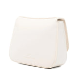 Elisabetta Franchi La Mia Bambina Borsetta a Tracolla Avorio con Applizazioni Mini Loghi per Bambine