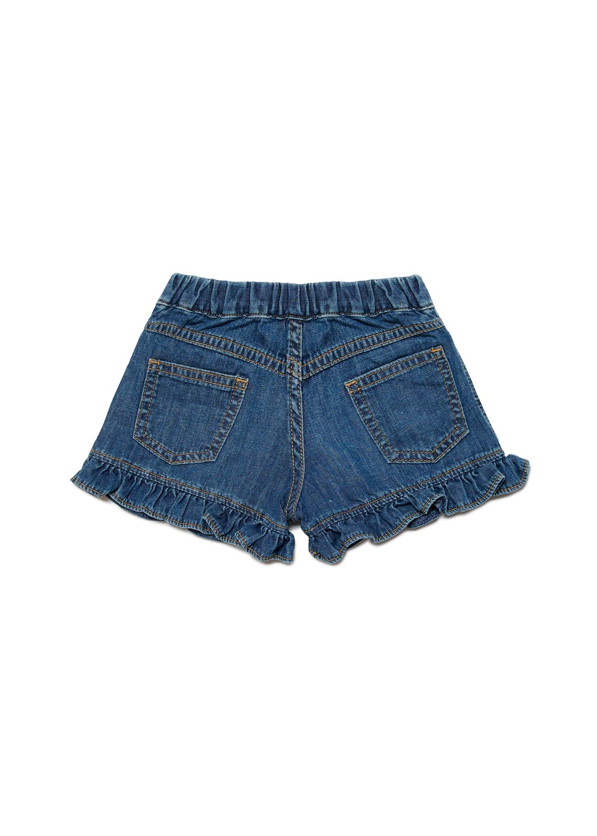 Diesel Kids Short di Jeans per Neonate retro