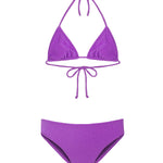 F**K Kids Costume Due Pezzi Viola per Bambine