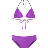F**K Kids Costume Due Pezzi Viola per Bambine