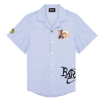 Barrow Kids Camicia a Righe con Stampe per Bambini