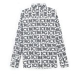 Iceberg Kids Camicia Bianca con Logo Monogram All-over