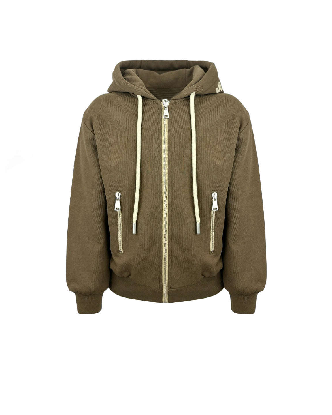 Yes London Kids Felpa  Con Scritta " Yes London" Fango per Bambini
