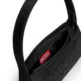 Diesel Kids Borsa Nera WDELIA con Logo per Bambine