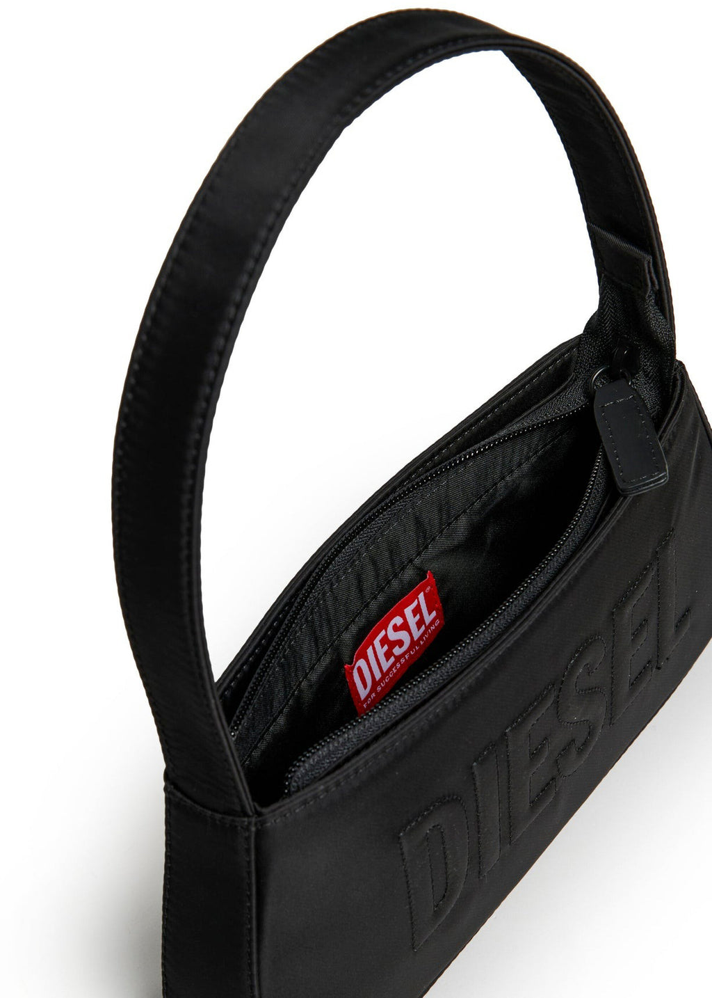 Diesel Kids Borsa Nera WDELIA con Logo per Bambine