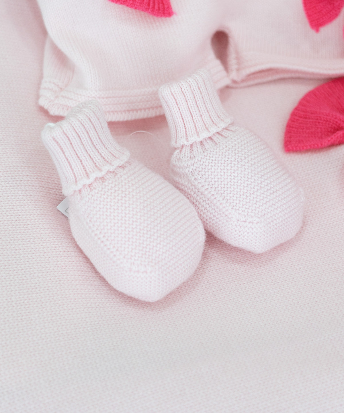 Le Coconnè Scarpine Rosa per Neonate