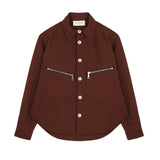 Yes London Kids Camicia Coccio con Zip per Bambini