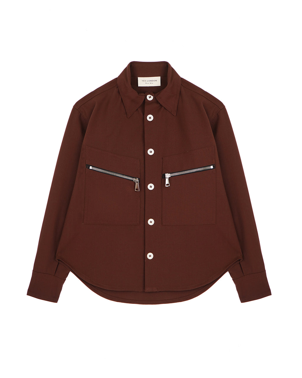 Yes London Kids Camicia Coccio con Zip per Bambini