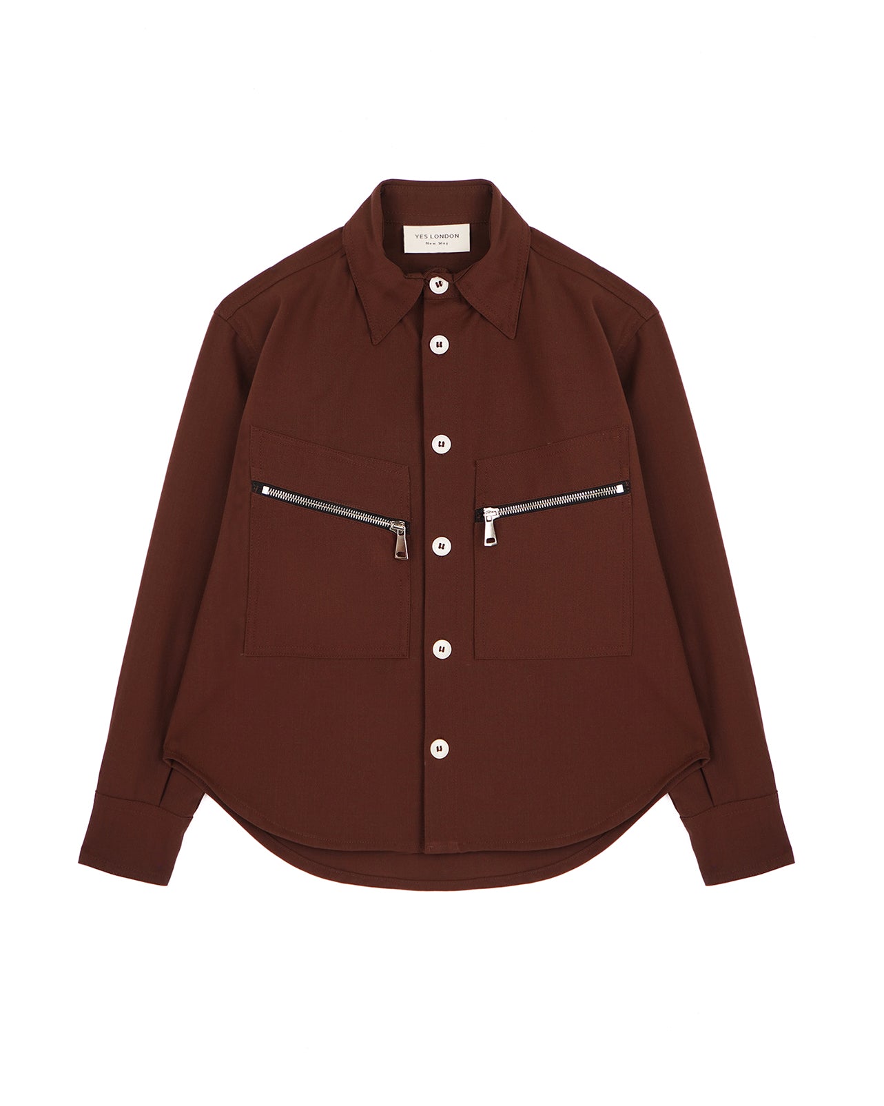 Yes London Kids Camicia Coccio con Zip per Bambini