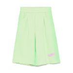 MSGM Kids Bermuda Verde Degrade per Bambini