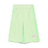 MSGM Kids Bermuda Verde Degrade per Bambini