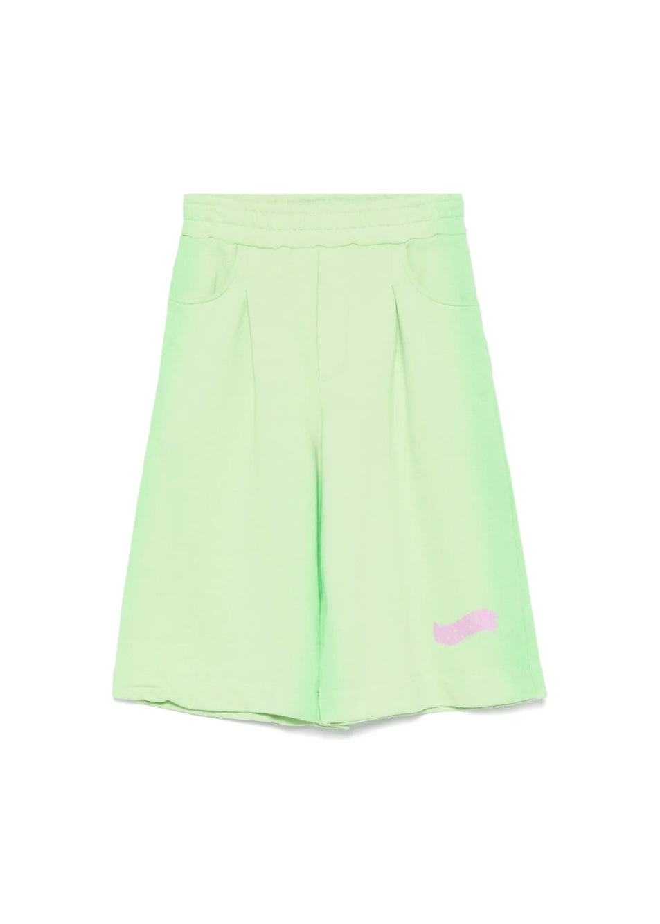 MSGM Kids Bermuda Verde Degrade per Bambini