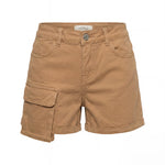Vicolo Kids Short in Denim Cammello per Bambine