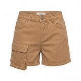 Vicolo Kids Short in Denim Cammello per Bambine