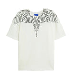 Marcelo Burlon County Of Milan Kids T-Shirt Bianca con Motivo Ali per Bambine