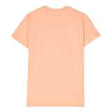 MSGM Kids T-Shirt Pesca con Logo per Bambini