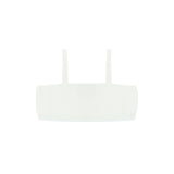 Elisabetta Franchi La Mia Bambina Top Avorio con Applicazione Logo per Bambine