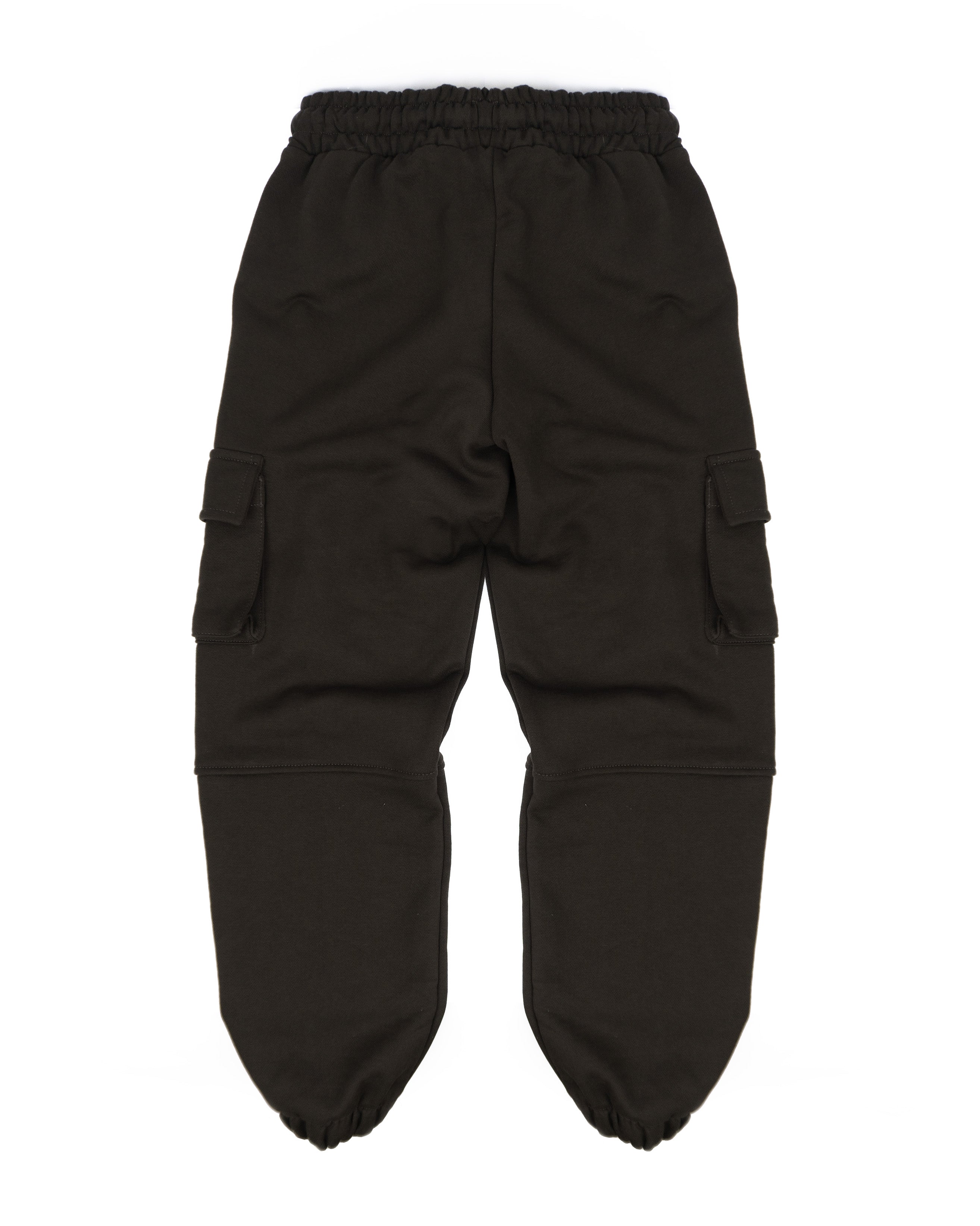 Yes London Kids Pantalone Cargo Verde Edera per BAmbini