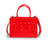 Diesel Kids Borsa Rosso con Logo per Bambine