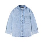 Patrizia Pepe Kids Camicia di Jeans per Bambine