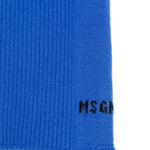 MSGM Kids Gonna in Maglia Royal a Coste per Bambine (dettaglio)