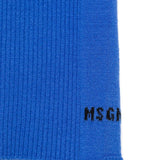 MSGM Kids Gonna in Maglia Royal a Coste per Bambine (dettaglio)