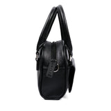 Diesel Kids Mini Bag Nera con Logo Oval Bianco per Bambine