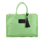 4Giveness Kids Borsa Verde con Ciondolo Nero per Bambine
