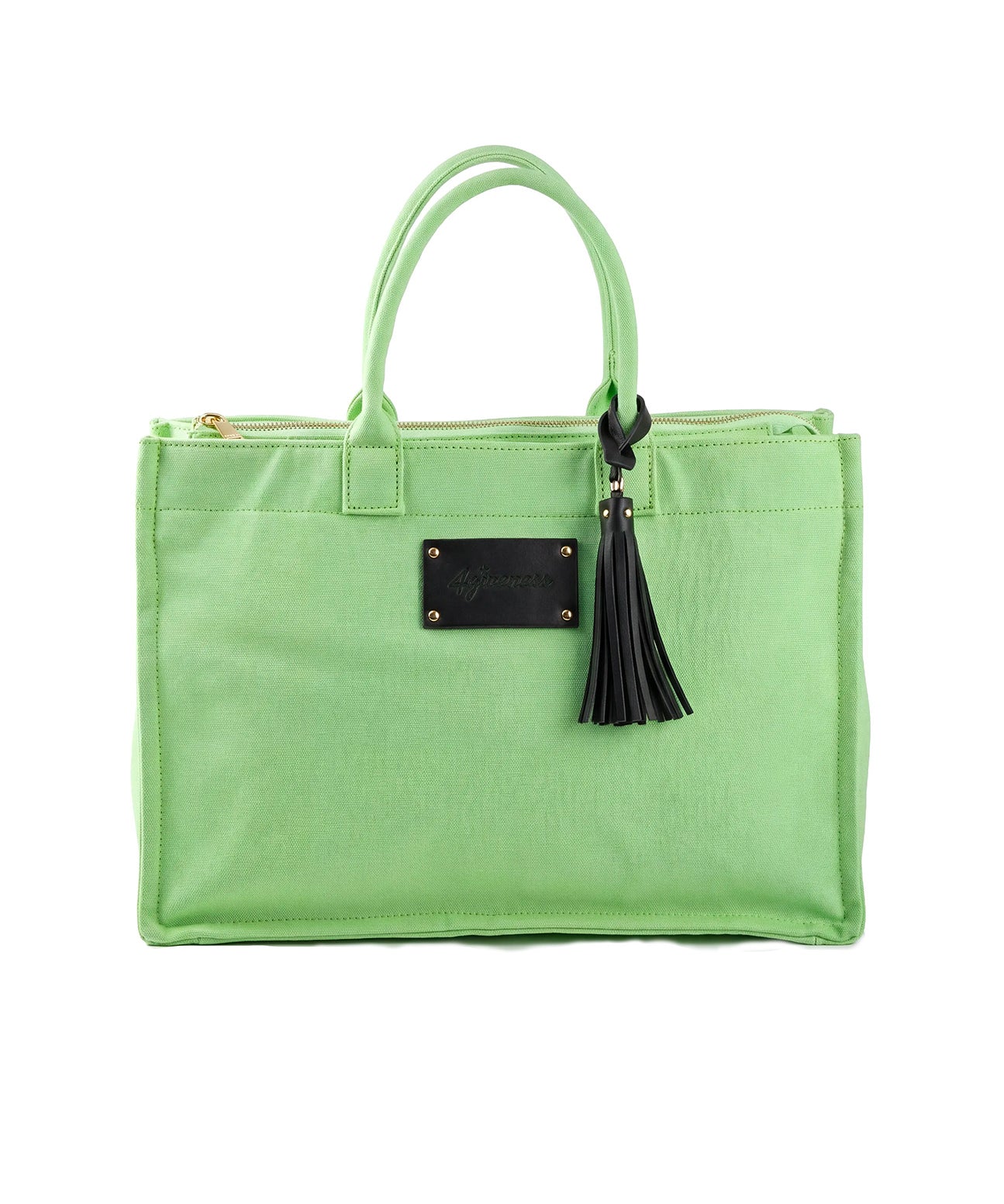 4Giveness Kids Borsa Verde con Ciondolo Nero per Bambine